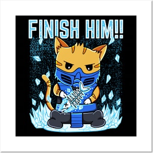 Cat Sub Zero Mortal Kombat Posters and Art